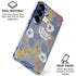 Autumn Grey Floral Galaxy S25 Clear Case